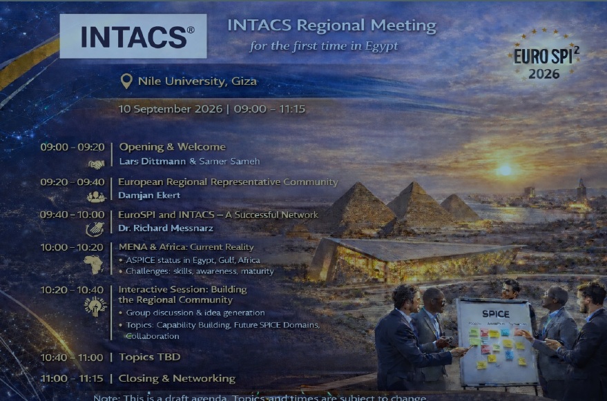 iNTACS Regionalkonfeenz Egypt 2026
